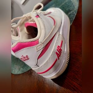 Woman's Airforce 1 shadow'White magic Flamingo'
